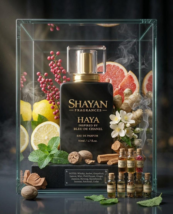 HAYA – Inspired by Bleu de Chanel SHAYAN FRAGRANCES